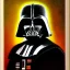 Placeholder: Impressionist Seurat painting of Darth vader