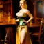 Placeholder: fullbody portrait 'beautiful face blonde massiveboobs medieval wench on tavern in medieval city',corset,painting by gaston bussiere, greg rutkowski, yoji shinkawa, yoshitaka amano, tsutomu nihei, donato giancola, tim hildebrandt, oil on canvas, cinematic composition,sharp image, extreme detail,((fit full head inside picture)),32k