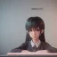 Placeholder: Anime girl study classroom, unreal engine 5 --ar 2:1