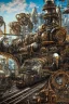 Placeholder: Insanely detailed intricately detailed meticulously detailed hyperdetailed AbstractTech technopunk, steampunk train on a roller coaster, high contrast, beautiful landscape, realistic and natural, detailed full-color , nature, HD photography, Galen Rowell, David Muench, perfect composition, gloss, hyperrealism