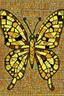 Placeholder: very beautiful butterfly wood mosaic