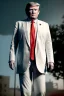 Placeholder: Ultra realistic image night, Donald trump zombie, suit, blood, torn arm, night, the walking dead style, dark ambient, highly detailed, White House background, concept art, unreal engine 5, ray tracing, RTX, ultra detail, volumetric lighting, high definition, high resolution.