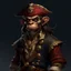 Placeholder: Pirate Human-Monkeyman DnD Digital Art