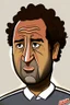 Placeholder: Ahmed Hossam Mido Egyptian football coach r ,cartoon 2d