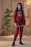 Placeholder: Billie Eilish, in stockings