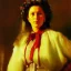 Placeholder: Full body portrait, painting, medium shot lady style of Ilya Repin