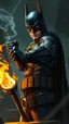 Placeholder: Magnus Carlsen as batman hammerfist