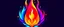 Placeholder: Channel logo, optimism, positivity, beautiful, energy, flame, colors, sparkle