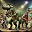 Placeholder: Mesozoic musical group: Tyrannosaurus Rocks!