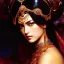 Placeholder: Drawing of beautiful face, Female ancient warrior,sweet stare, ancient metal armor, balanciaga fashion clothe painting by gaston bussiere, greg rutkowski, yoji shinkawa, yoshitaka amano, tsutomu nihei, donato giancola, tim hildebrandt, ink and pencil on canvas, cinematic composition, extreme detail,fit full head inside picture,16k