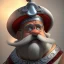 Placeholder: A portrait of Asterix the galian, 3d, small dude, high detail, symbols, 4k, ray traing