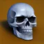 Placeholder: 3d crystal skull portrait, simmetric eyes, ambient, ultra realistic photo, unreal engine, paloroid, 100mm --aspect ratio 1:1