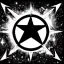 Placeholder: Devil demon satan king war code prophecy black and white star symbol summon words