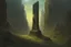 Placeholder: iridescent monolith, sparkling mist, tesseract sun, fantasy, by Jean-Baptiste Monge and Zdzisław Beksiński, artstation, highly detailed, cinematic lighting