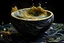 Placeholder: Portrait of a Water whirlpool with fitan by Van Gogh