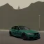 Placeholder: matte dark green BMW M3