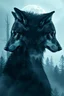 Placeholder: double exposure stunning woman-wolf hybrid portait, forest, moon, smoke, ultra-high detailed, deep dark colors, dark fantasy, intricate detail, cinematic, masterpiece, sharp focus, dark ethereal fantasy, hyperdetailed, atmospheric , dark surreal fantasy