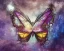 Placeholder: Beautiful mystical butterfly portrait, dark fantasy, romanticism, acrylic paint, chinese painting, magazine, highly detailed, ethereal, otherworldly, backlighting, rays of shimmering light, persian empire, artstation, silver, purple, black, teal, aqua, yellow, olive, vibrant, intricate,