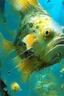 Placeholder: cartoon distorted fish lagging, digital art, beautiful, sharp focus, ultra detailed, astral, magic, surreal, by Andon Harav, Ivan Shishkin, John Berkey, masterpiece, award winning painting, renowned artists,