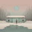 Placeholder: When you think everything is someone else's fault you will suffer greatly, minimalist surrealism, by Wes Benscoter, cool muted colors, uncanny valley cracking artistic effects.