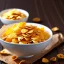 Placeholder: Bowl of cornflakes with milk