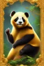 Placeholder: Panda dorado