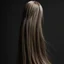 Placeholder: sculpted long hair
