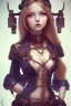 Placeholder: girl cute steampunk body