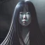 Placeholder: Sadako Yamamura (Ringu, 1998) ; screenshot, Dark Foggy Georgeous Horror Dark Fantasy Art by James Bousema, digital illustration, evil,wild, cold stare ,photo-realistic, 32K,dynamic colors,high details,high definition,crystal clear image,aspect ratio 33:1,DIGITAL ILLUSTRATION by James Bousema Modifiers: Nikon D850 elegant Award winning photography fantasy photorealistic very attractive