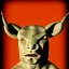 Placeholder: portrait of a minotaur Picasso Style