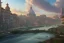 Placeholder: Tevere+river+Bar on garden rooftops +Rome mixed new york +Skyscraper +steampunk+biopunk+alphonse mucha, greg rutkowski,matte painting, cryengine, hyper detailed, felix kelly, fantasy art, seb mckinnon