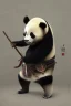 Placeholder: Panda in samurai armour