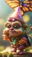 Placeholder: glittering Deep Gnome (Svirfneblin) butterfly gremlin, goa psy ambient in the style of vangelis and fsol, source vibrations, bokeh like f/0.8, tilt-shift lens 8k, high detail, smooth render, down-light, unreal engine, prize winning