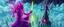 Placeholder: Epic portrait of yoga paladin vs demi-lich in tower cemetery in the style of Giger and Escher in Transparent Psychedelic Fluorescent Colors looking like a Record Cover, multidimensional depth of field, airbrush pen outline, on top of tower, seen from the clouds