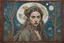 Placeholder: Billy Childish oil painting tufting tapestry, Otherworldly, young beautiful HD face Princess of the Moon avant-garde organza StarWars fashion, Austrian Symbolism, arcane atmosphere, countryside-style raw dream dimension