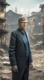 Placeholder: bill gates in ukraine ghost town fallout 4,bokeh like f/0.8, tilt-shift lens 8k, high detail, smooth render, down-light, unreal engine, prize winning