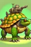 Placeholder: Cute war turtle equip with heavy weapons