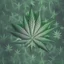 Placeholder: generate a smokey weed wallpaper with asymetrical random weed pattern placement