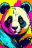 Placeholder: Panda bear, cartoon style, vibrant colors.