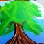 Placeholder: landscape tree paint