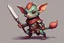 Placeholder: cute art of a dnd kobold