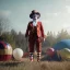 Placeholder: Ultra realistic circus scene. clown man, waist up view, Wes Anderson style, dark ambient, highly detailed, concept art, unreal engine 5, god rays, ray tracing, RTX, lumen lighting, ultra detail, volumetric lighting, 3d, finely drawn, high definition, high resolution.