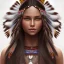 Placeholder: Native American girl, cute, beautiful, long hair, brown eyes, black hair, smiling, tan skin