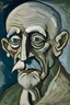 Placeholder: portrait of An old man by Pablo Picasso