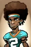 Placeholder: Nicholas Jackson Footballer, cartoon 2d