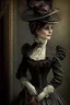 Placeholder: elegant woman victorian times