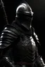Placeholder: Grainy dark medieval fantasy knight