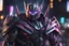 Placeholder: Shredder in 8k anime realistic artstyle, transformers them, close picture, rain, neon lights, intricate details, highly detailed, high details, detailed portrait, masterpiece,ultra detailed, ultra quality