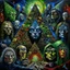 Placeholder: Illuminati is the machine. Faces. Scared man. Group of eyes. Brutalist framework building. People from the deep. H r. Giger machines. Modifiers: Award winning photography oil on canvas dynamic lighting imperial colors quilling Marc Chagall Boris Vallejo Beksiński Stained Glass Horror themed By Dan Witz Stephen Gammell Rosina Wachtmeister Alfred Henry Maurer Inspired by Hope Gangloff oil on canvas