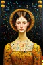 Placeholder: Transcend Yourself; a surreal Expressionistic art piece with a color palette of Gustav Klimt